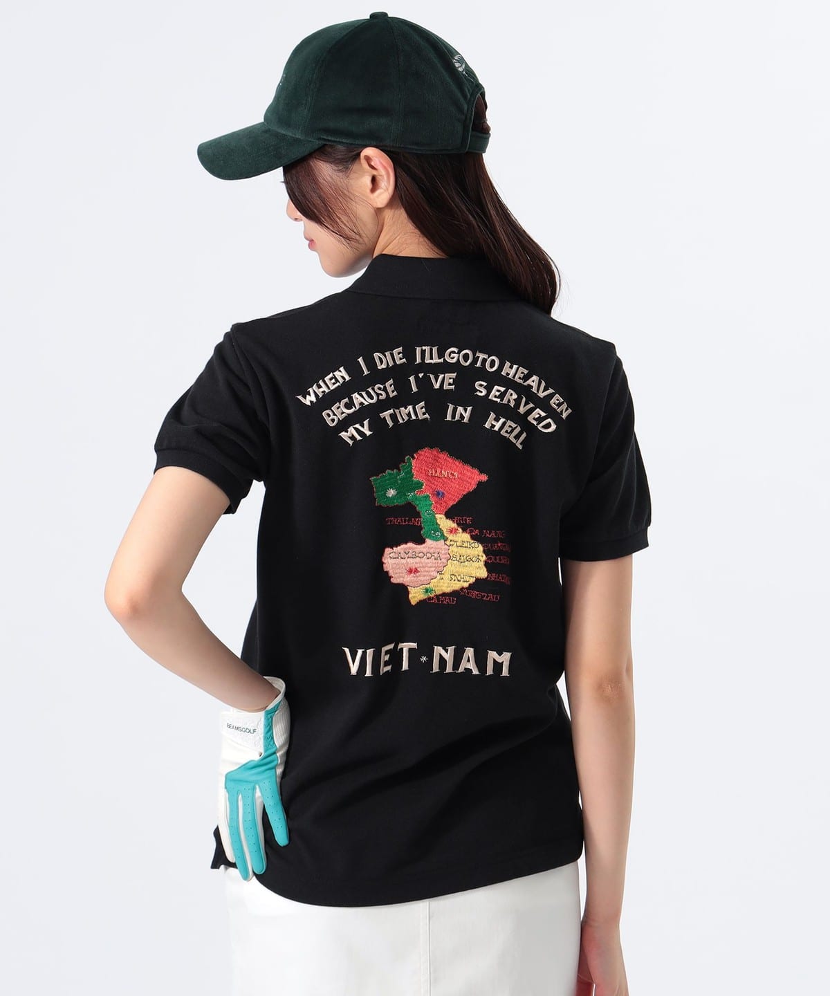 〈WOMEN〉【別注】テーラー東洋 テーラートウヨウ / VIETNAM ポロシャツ シャツ・ブラウス WOMEN BLACK XS 〈WOMEN〉【別注】テーラー東洋 テーラートウヨウ / VIETNAM ポロシャツ シャツ・ブラウス WOMEN BLACK XS