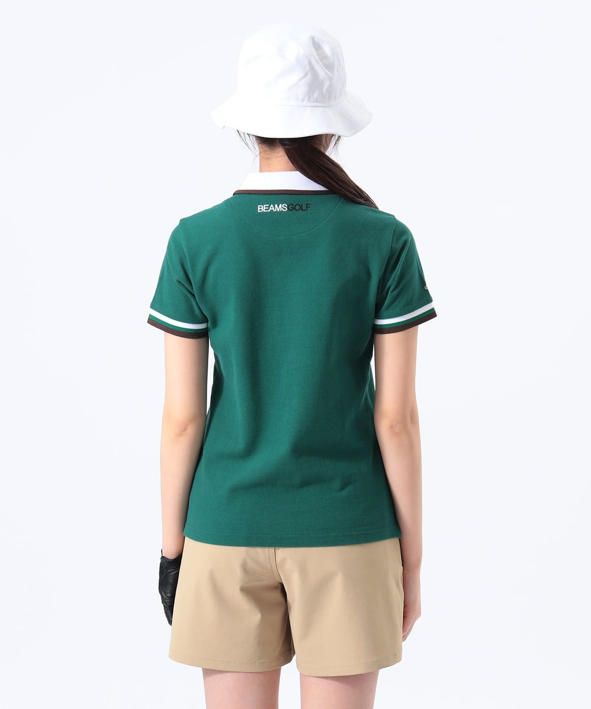 BEAMS GOLF (BEAMS GOLF) ORANGE LABEL / Coolmax (R) Center