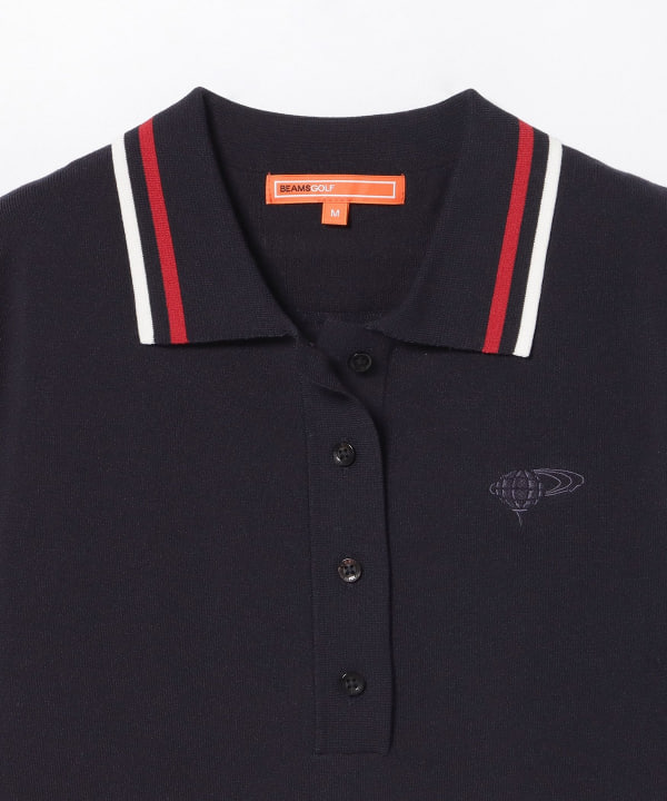 BEAMS GOLF（ビームス ゴルフ）ORANGE LABEL / ボーダー ポロ襟