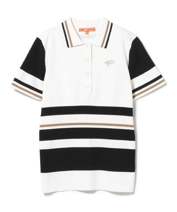 BEAMS GOLF（ビームス ゴルフ）ORANGE LABEL / ボーダー ポロ襟
