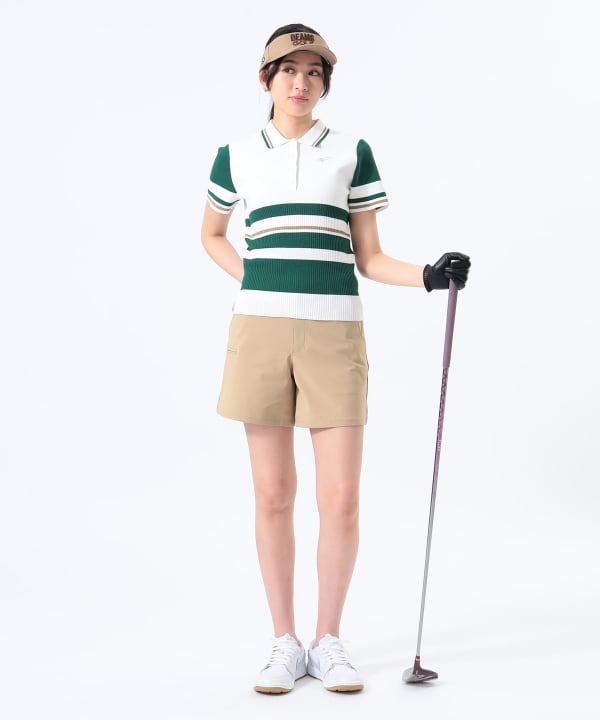BEAMS GOLF（ビームス ゴルフ）ORANGE LABEL / ボーダー ポロ襟