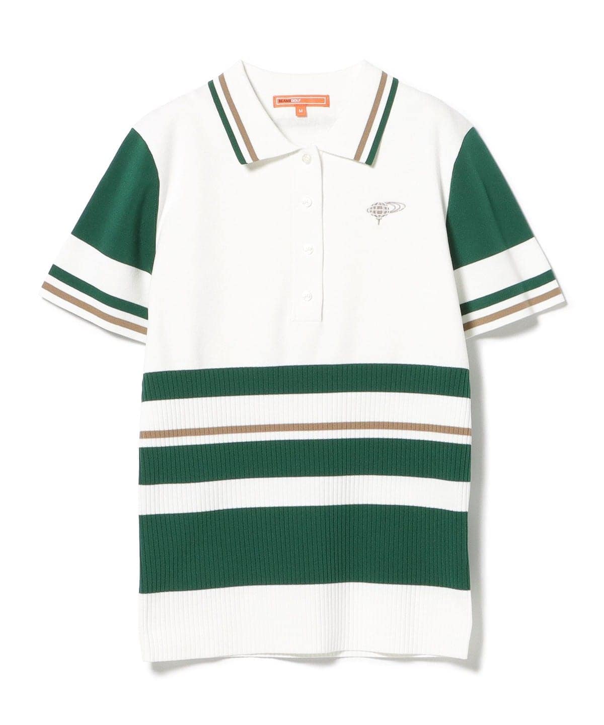 BEAMS - 専用 新品 ビームスゴルフ ラウンドカラーボーダー ポロシャツ BEAMS GOLF（ビームス ゴルフ）PURPLE LABEL / クラシック