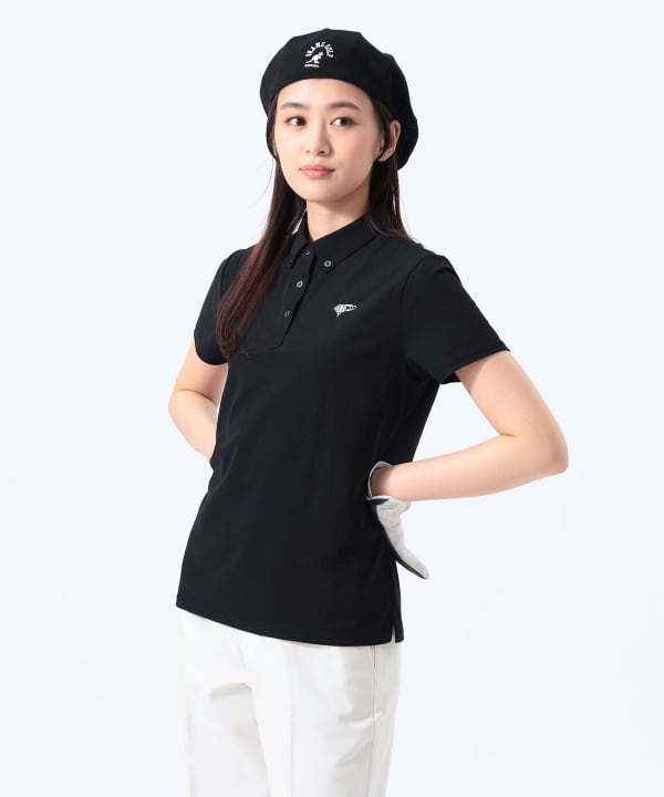 BEAMS GOLF デイジーモチーフ ボタンダウン ポロシャツ／M BEAMS GOLF（ビームス ゴルフ）JORDAN SPORT / ニット ボタン