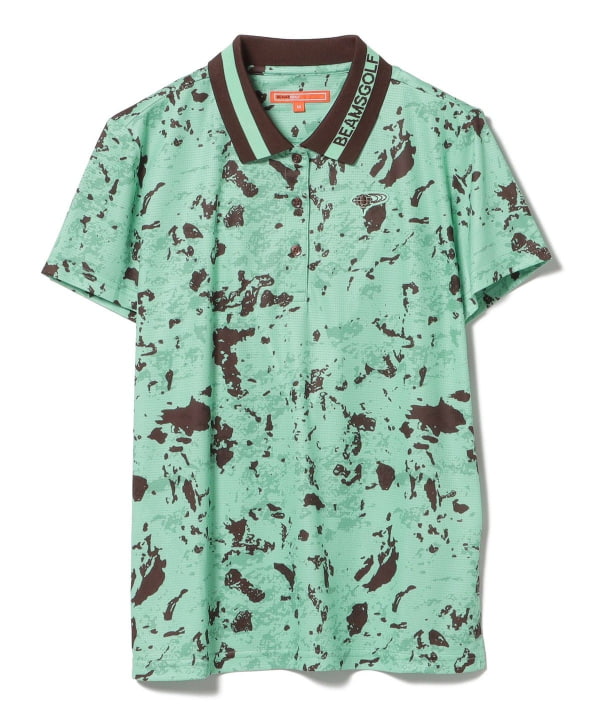 専用　＜WOMEN＞BEAMS GOLF / メッセージプリント ポロシャツ BEAMS GOLF (ビームスゴルフ) ゴルフウェア(トップス