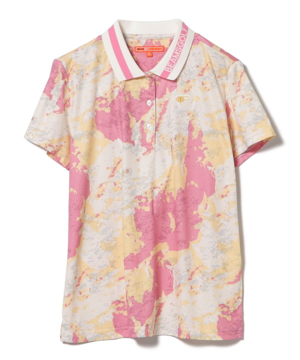 専用　＜WOMEN＞BEAMS GOLF / メッセージプリント ポロシャツ 83020092444_C_1.jpg