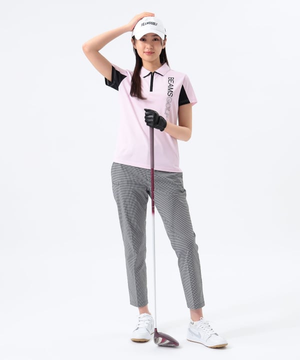 BEAMS GOLF ビームスゴルフ 2022年モデル 半袖ハーフジップ