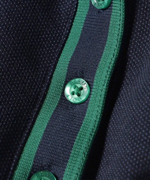 BEAMS GOLF ノースリーブM グリーン BEAMS GOLF（ビームス ゴルフ）〈MEN〉FREEZE TECH / モック