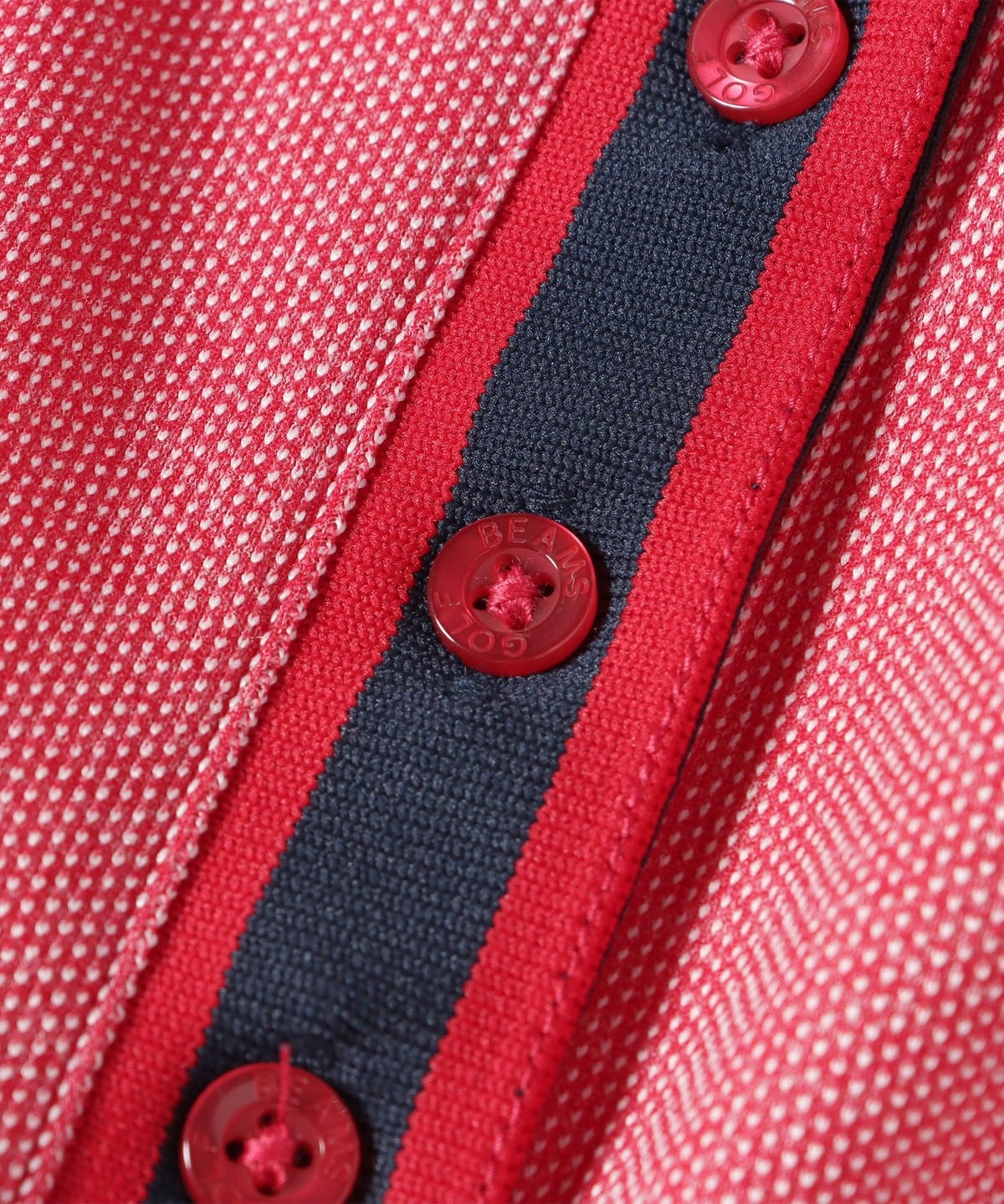 BEAMS GOLF BEAMS GOLF LABEL / 羅紋無袖 Polo 衫 (襯衫和女式襯衫
