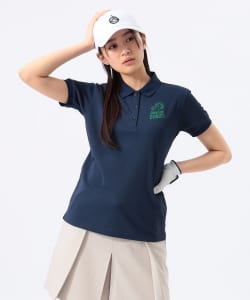 〈WOMEN〉【別注】PARK SIDE DONUTS / 【DRY・UV・STRETCH】ドーナツボーイ ポロシャツ．