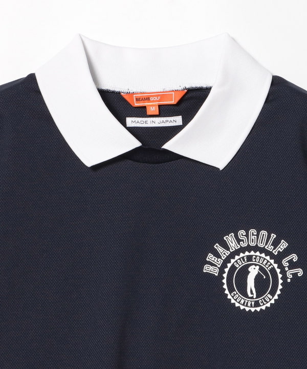 BEAMS GOLF（ビームス ゴルフ）ORANGE LABEL / クレリック襟付