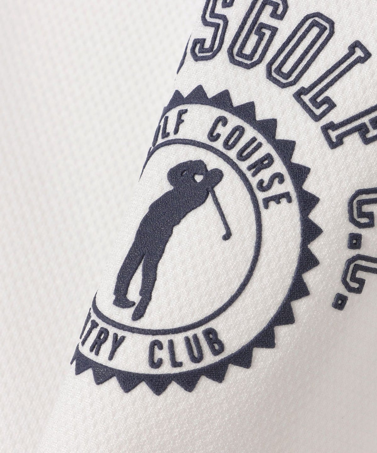 BEAMS GOLF（ビームス ゴルフ）ORANGE LABEL / クレリック襟付 プル