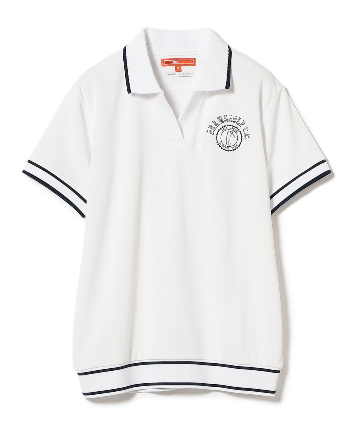 【+15%ポイントUP】ORANGE LABEL / リブライン スキッパー ポロシャツ 【DRY・STRETCH】 シャツ・ブラウス WOMEN WHITE L 【+15%ポイントUP】ORANGE LABEL / リブライン スキッパー ポロシャツ 【DRY・STRETCH】 シャツ・ブラウス WOMEN WHITE L