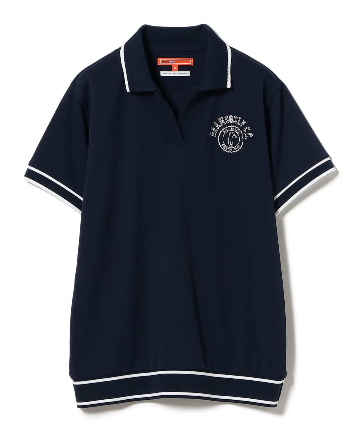 【+15%ポイントUP】ORANGE LABEL / リブライン スキッパー ポロシャツ 【DRY・STRETCH】 シャツ・ブラウス WOMEN NAVY L 【+15%ポイントUP】ORANGE LABEL / リブライン スキッパー ポロシャツ 【DRY・STRETCH】 シャツ・ブラウス WOMEN NAVY L