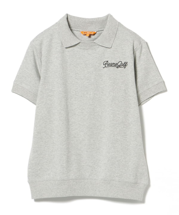 ビームスゴルフ　プルオーバー　ホワイト　Ｓサイズ BEAMS GOLF（ビームス ゴルフ）PURPLE LABEL / 起毛 ハーフ