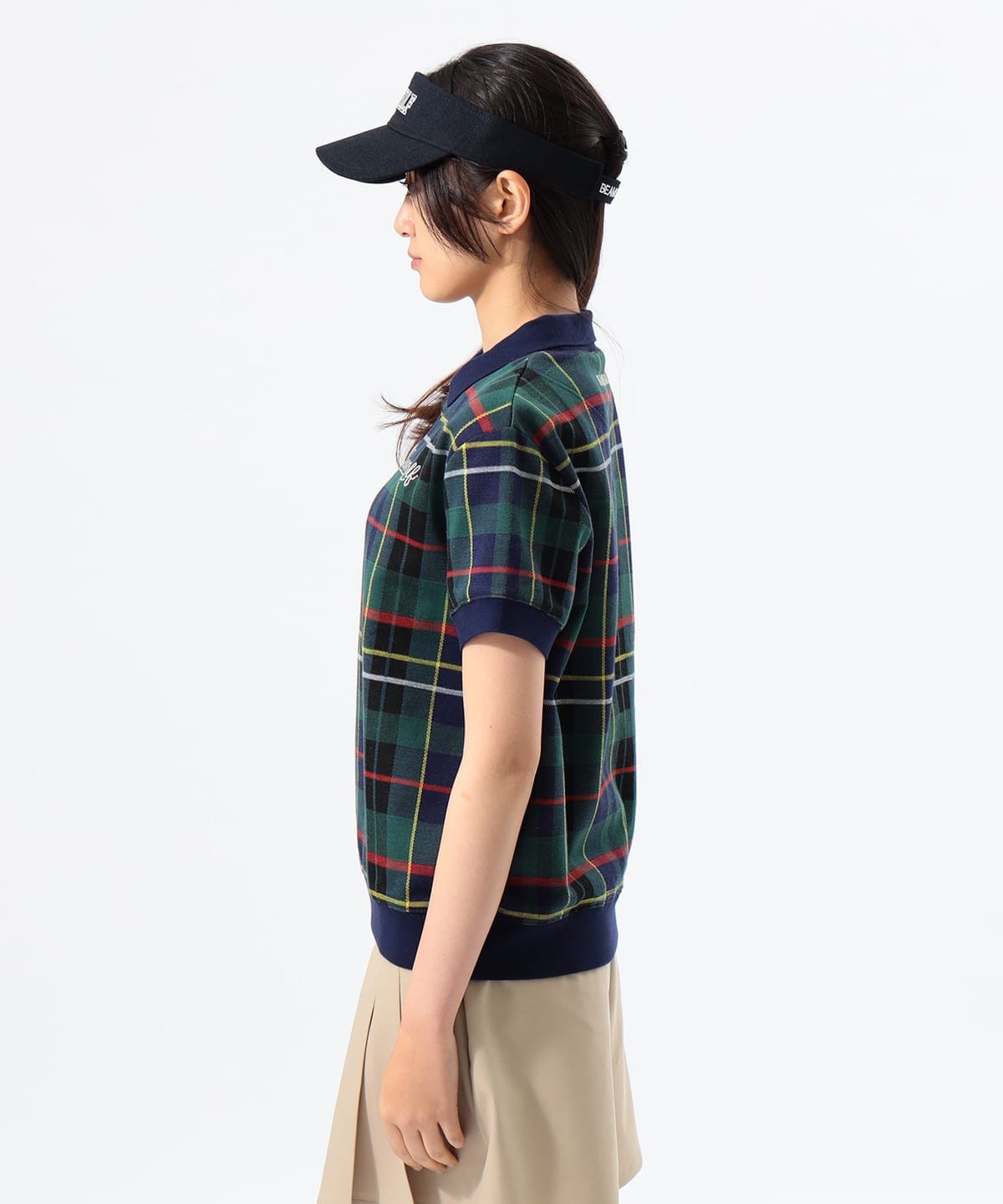 BEAMS GOLF（ビームス ゴルフ）ORANGE LABEL / 襟付き チェック