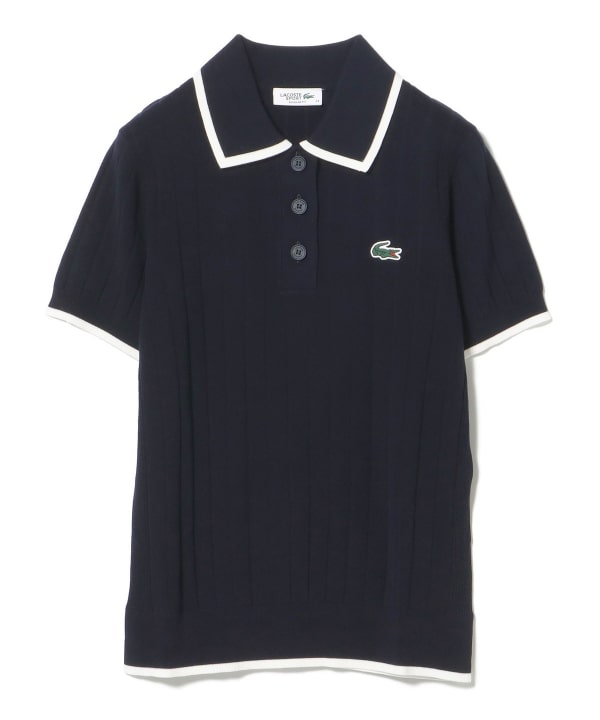 ビームスゴルフLACOSTE 2025ポロシャツ L BEAMS GOLF｜【洗濯機OK/襟付き/半袖】＜MEN＞【別注】LACOSTE