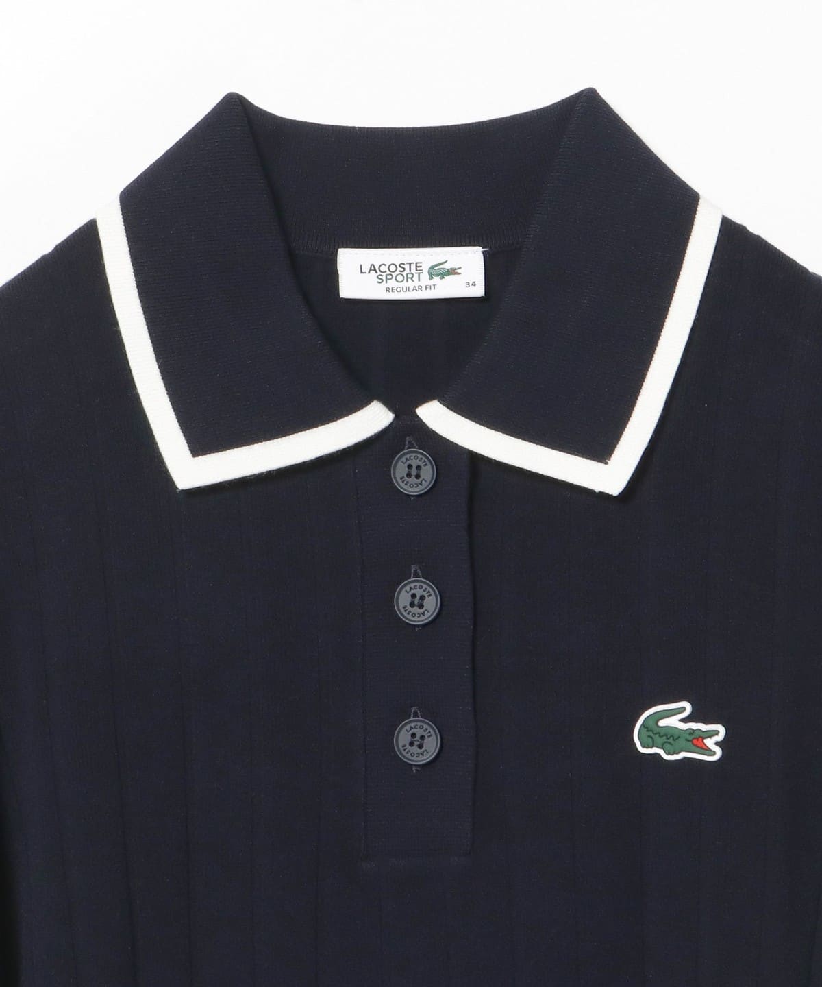 BEAMS GOLF（ビームス ゴルフ）LACOSTE / 配色 ニット