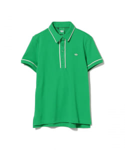 adidas Golf / Originals ワンポイントロゴ ツイストニット ポロシャツ