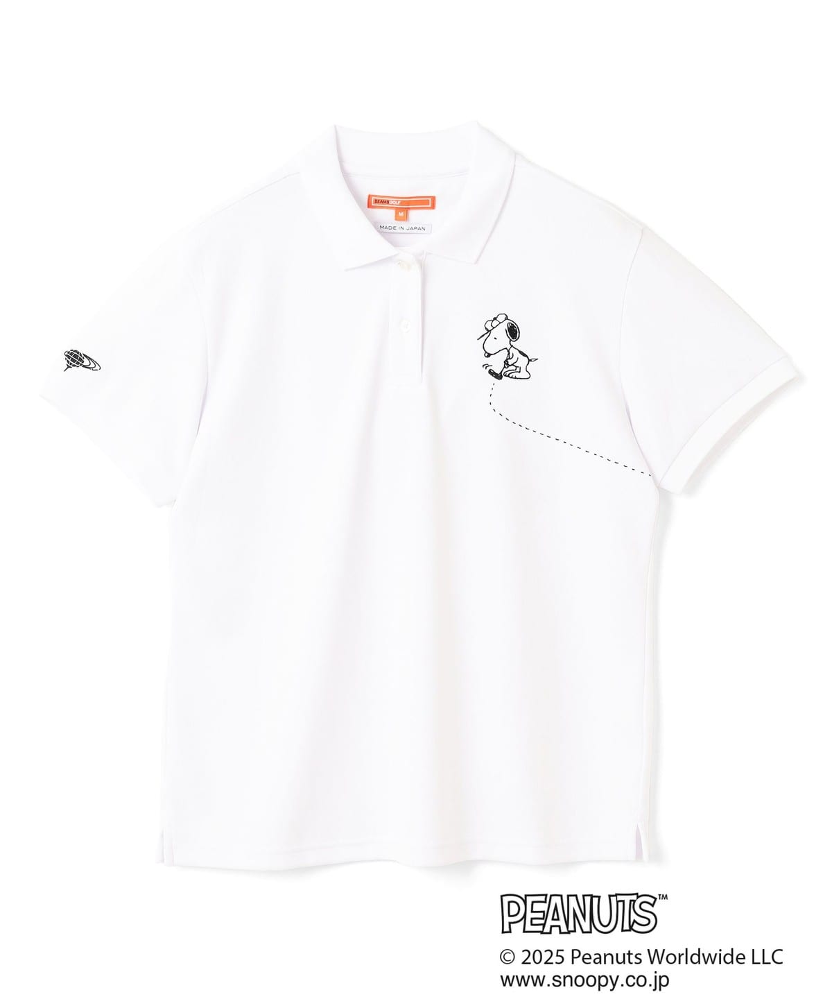 〈WOMEN〉PEANUTS スヌーピー PLUNK!ポロシャツ シャツ・ブラウス WOMEN WHITE S 〈WOMEN〉PEANUTS スヌーピー PLUNK!ポロシャツ シャツ・ブラウス WOMEN WHITE S