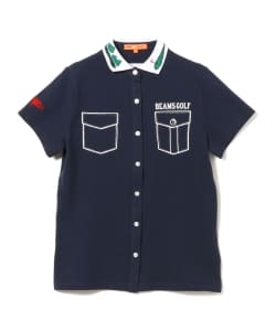 BEAMS GOLF ORANGE LABEL / トロンプユイル カノコ シャツ