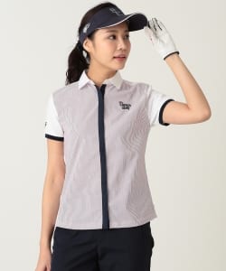 BEAMS GOLF ORANGE LABEL / サーフニット 半袖 ポロシャツ