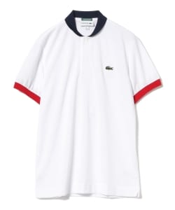 ＜WOMEN＞LACOSTE×BEAMS GOLF / 別注 ショールカラー トリコ ポロシャツ
