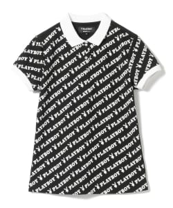 ▲PLAYBOY×BEAMS GOLF / 別注 ロゴ ポロシャツ