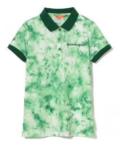 ▲BEAMS GOLF ORANGE LABEL / タイダイ ポロシャツ
