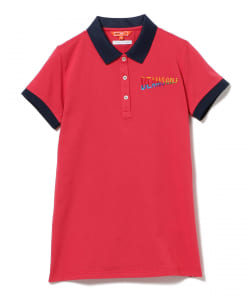 BEAMS GOLF ORANGE LABEL / 襟裏レインボー ポロシャツ