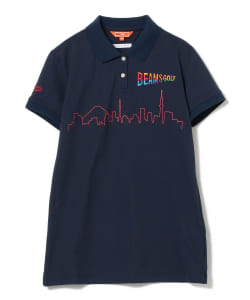 ▲＜WOMEN＞BEAMS GOLF ORANGE LABEL / ランドスケープ ポロシャツ