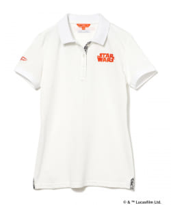 〈WOMEN〉STAR WARS / BEAMS GOLF別注 襟裏柄ポロシャツ