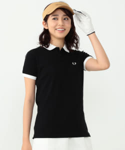 【BEAMS GOLF 10周年記念】＜WOMEN＞FRED PERRY × BEAMS GOLF / ローレルリーステープ ポロシャツ