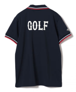 ORANGE LABEL / バックロゴ スキッパー ポロシャツ（吸水速乾）