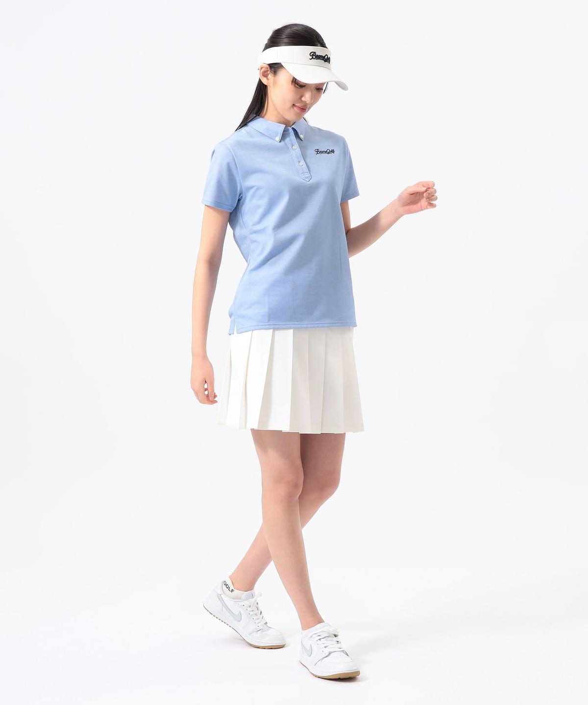 BEAMS GOLF（ビームス ゴルフ）ORANGE LABEL / 鹿の子 ボタンダウン