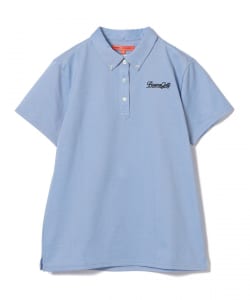 ORANGE LABEL / 鹿の子 ボタンダウン ポロシャツ（吸水速乾・UVカット）