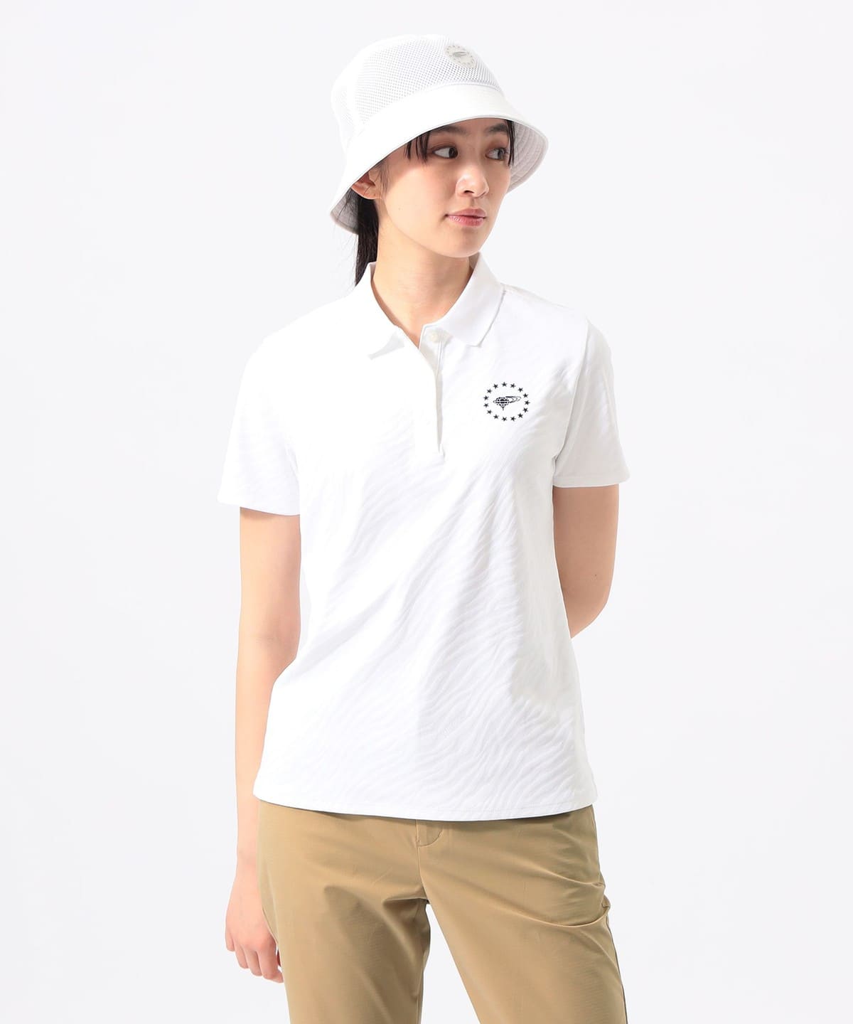 BEAMS GOLF（ビームス ゴルフ）〈WOMEN〉ORANGE LABEL / ジャカード