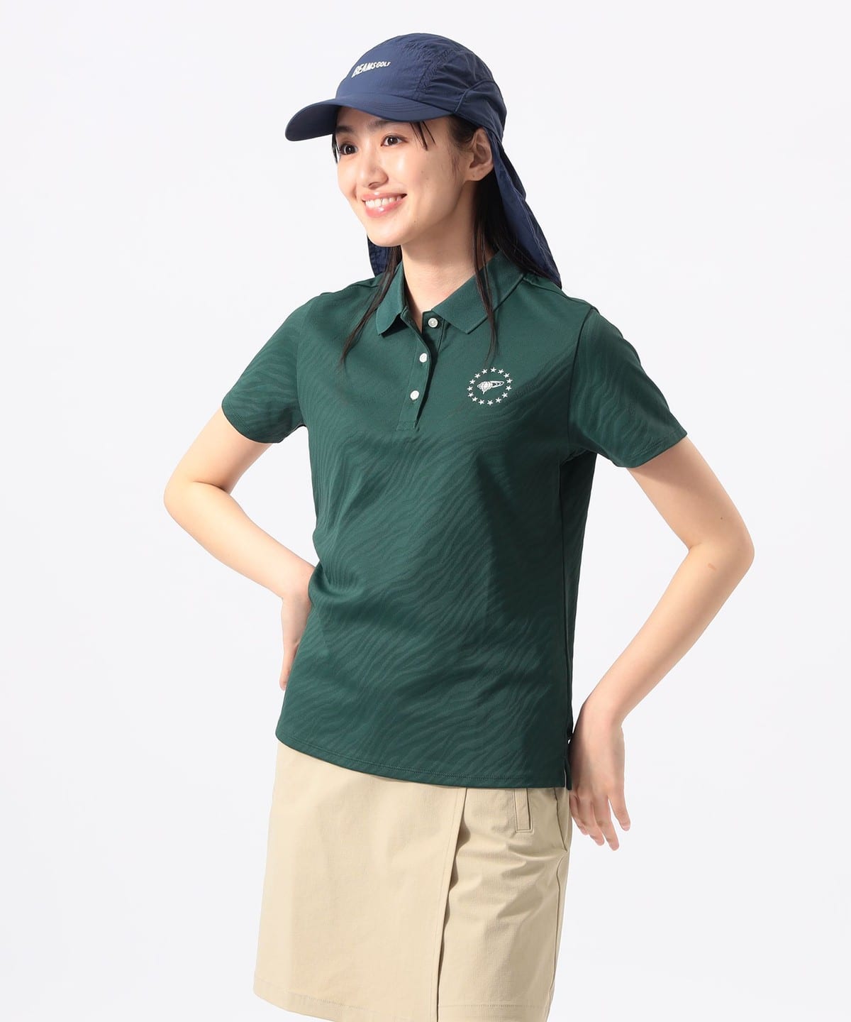 BEAMS GOLF(ビームス ゴルフ)〈WOMEN〉ORANGE LABEL / ジャカード BEAMS GOLF(ビームス ゴルフ)〈WOMEN〉ORANGE LABEL / ジャカード