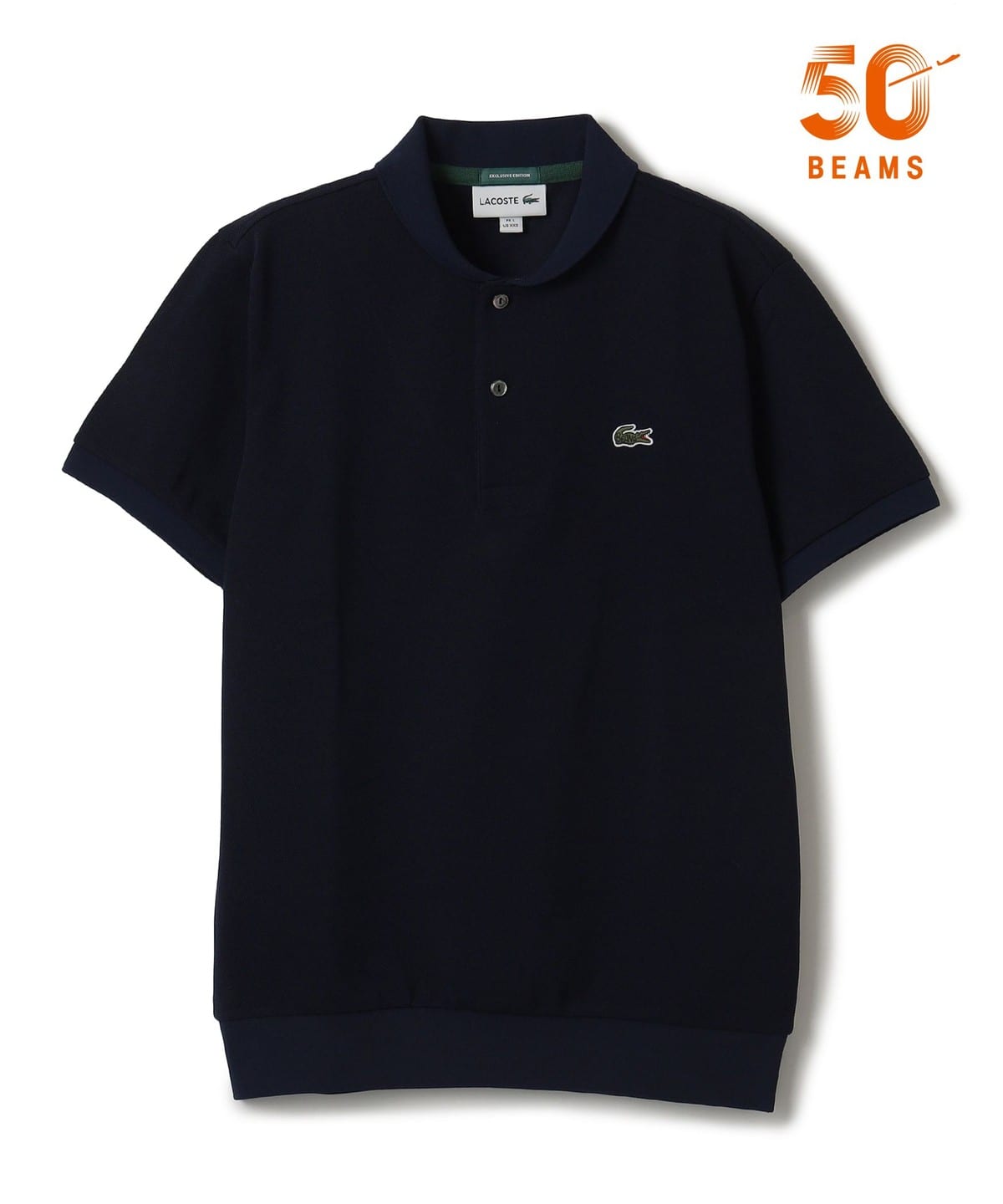 ポロシャツ　ショールカラー　サイズUSM ビームスゴルフ別注 【美品】ラコステ LACOSTE（ラコステ）の「〈MEN〉LACOSTE 別注 GOLF/ BEAMS for メンズウェア