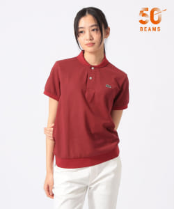 〈WOMEN〉【別注】LACOSTE / ショールカラー ポロシャツ