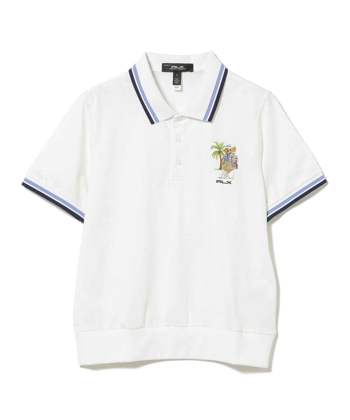 BEAMS GOLF RLX ポロシャツ ベア ホワイト BEAMS GOLF（ビームス ゴルフ）RALPH LAUREN / RLX Polo ベア