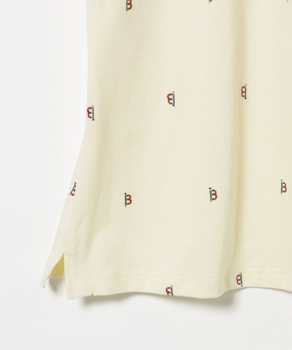 〈WOMEN〉ORANGE LABEL /  B-Teeロゴ 総刺繍 ポロシャツ