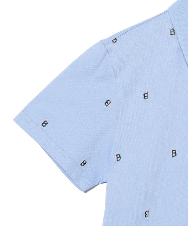 【+10%ポイントUP】〈WOMEN〉ORANGE LABEL /  B-Teeロゴ 総刺繍 ポロシャツ