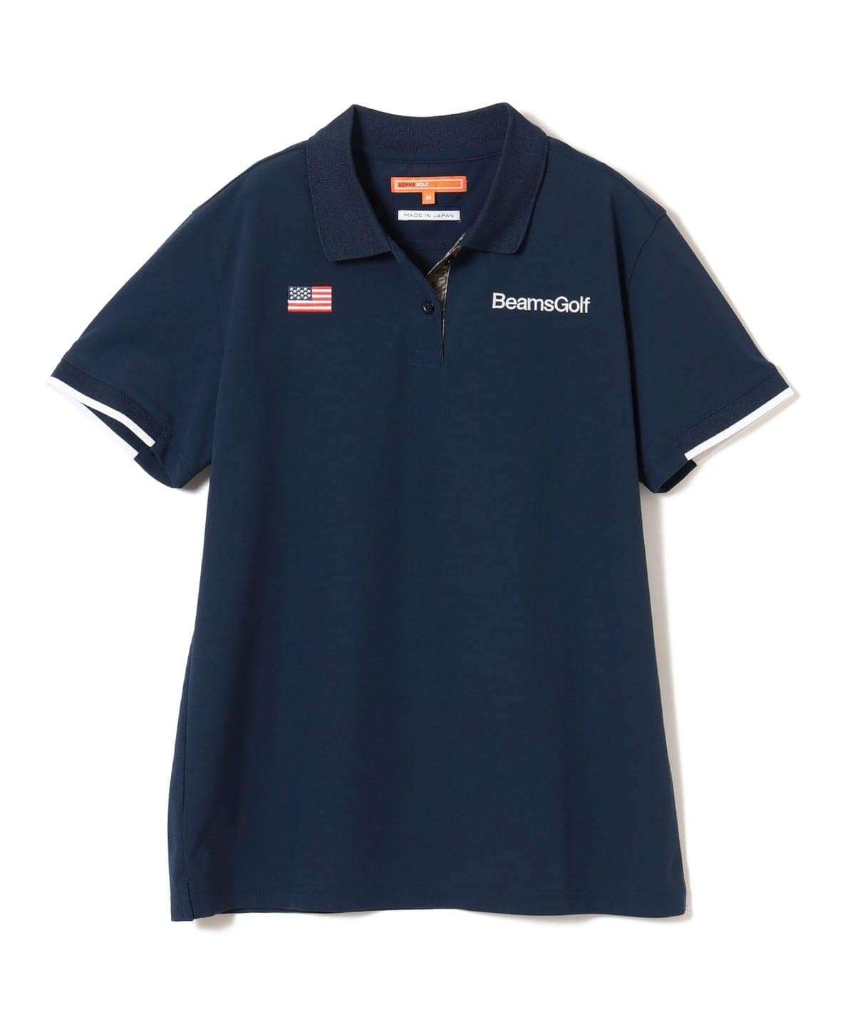 BEAMS GOLF（ビームス ゴルフ）ORANGE LABEL / リブライン ポロシャツ