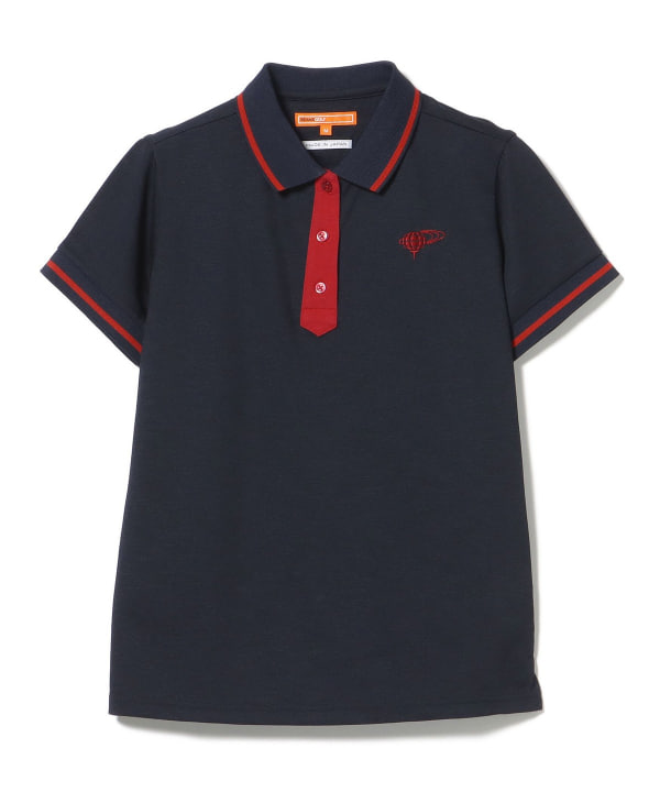 ORANGE標/繫帶圖案 Polo 衫（吸濕速乾）