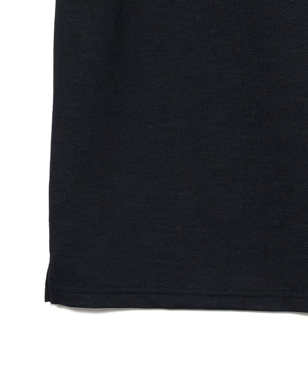 【+10%ポイントUP】ORANGE LABEL / ネクタイモチーフ ライン ポロシャツ（吸水速乾）