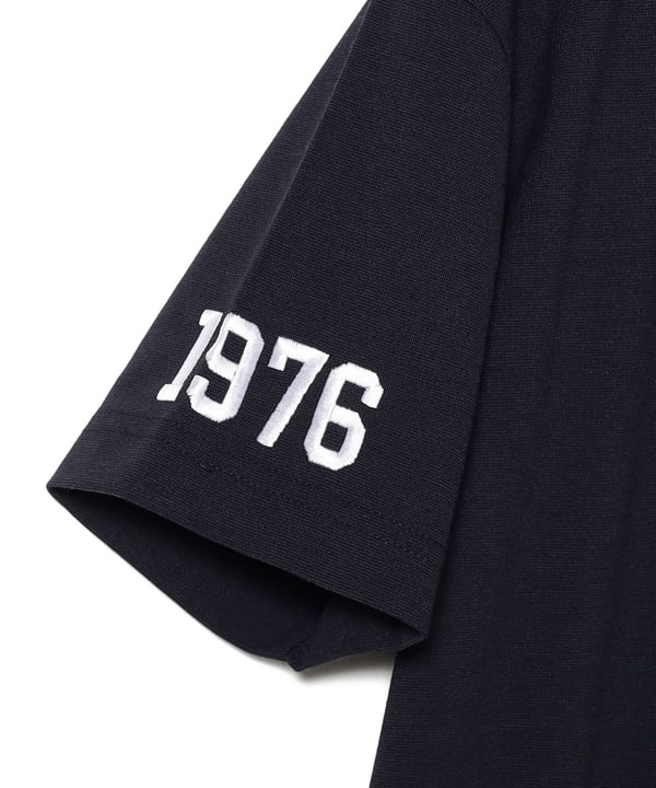 【+10%ポイントUP】ORANGE LABEL / 1976袖ロゴ バックリブ  ポロシャツ