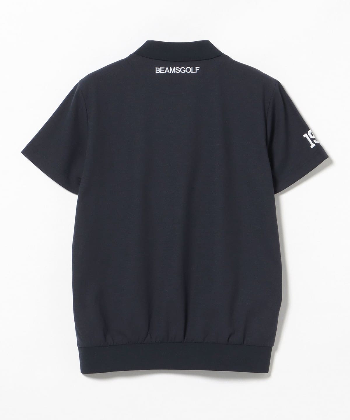 BEAMS GOLF（ビームス ゴルフ）ORANGE LABEL / 1976袖ロゴ バックリブ