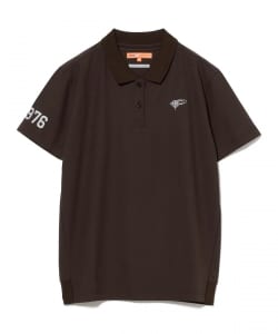 【+10%ポイントUP】ORANGE LABEL / 1976袖ロゴ バックリブ  ポロシャツ