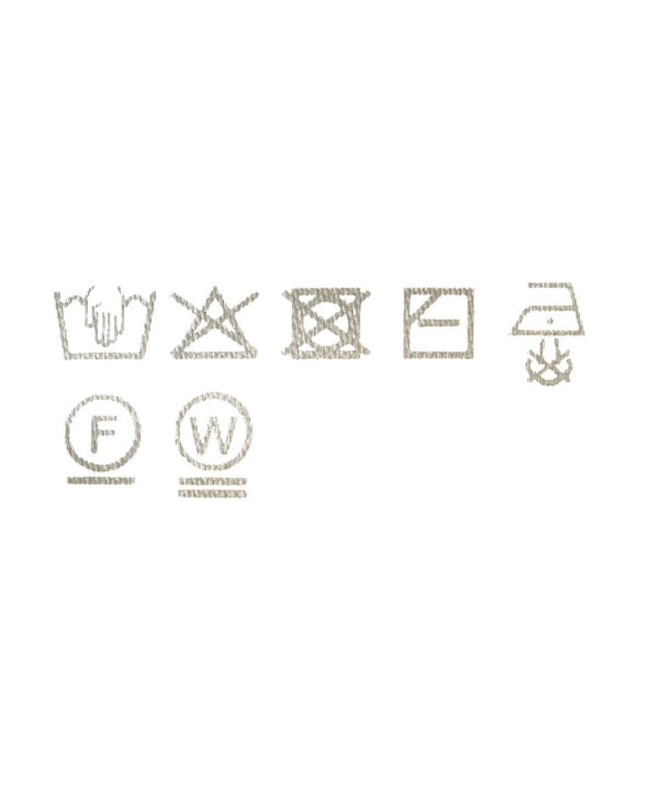 ORANGE LABEL /  B-Teeロゴ刺繍 ケーブルニットポロシャツ