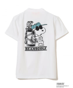 〈WOMEN〉PEANUTS × BEAMS GOLF / 別注 スヌーピー モックネックシャツ